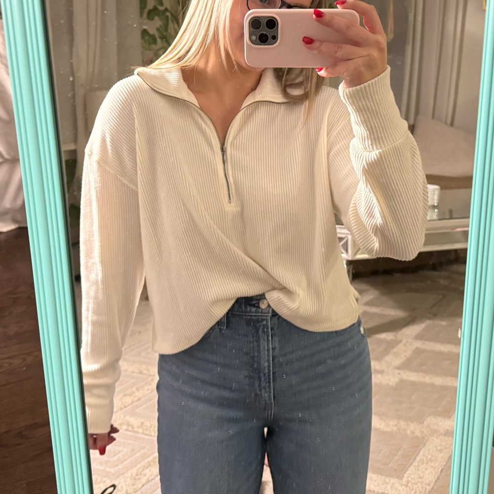 Abercrombie quarter zip